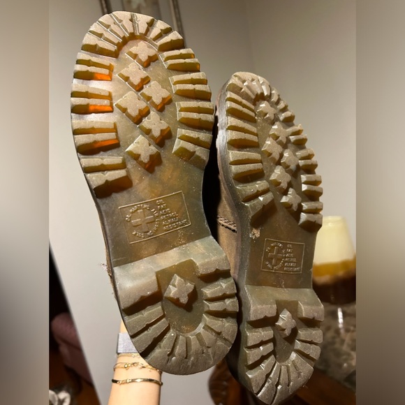 Dr. Martens 2976 BROWN LEATHER CHELSEA BOOTS sz US 5 - Picture 2 of 7